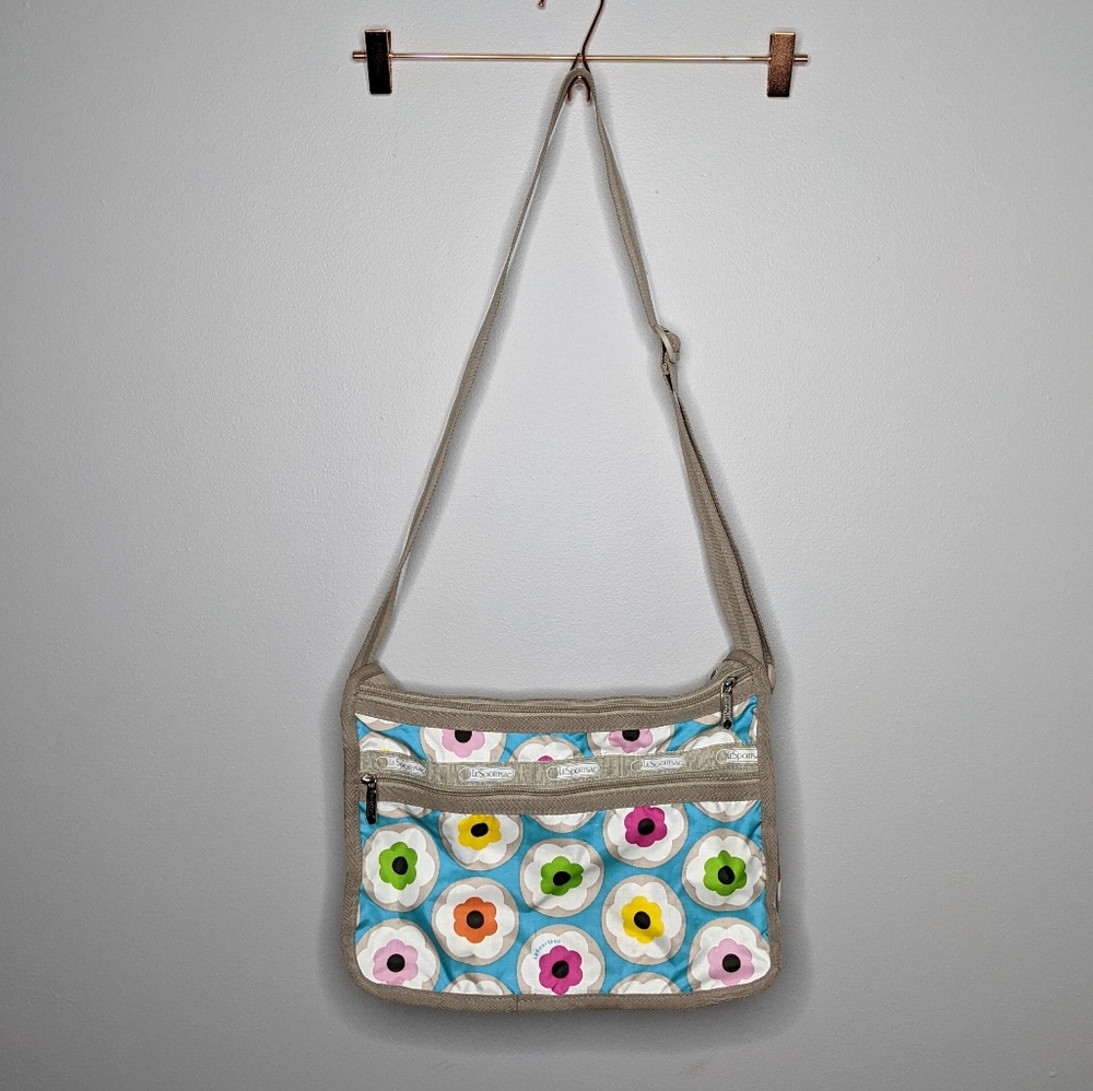 Lesportsac Multicolor Floral Crossbody Bag